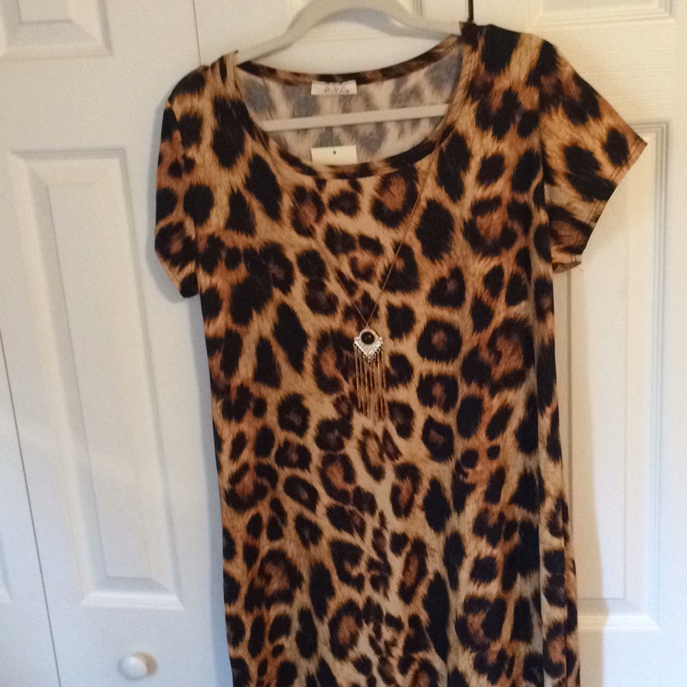 Leopard Print Dress